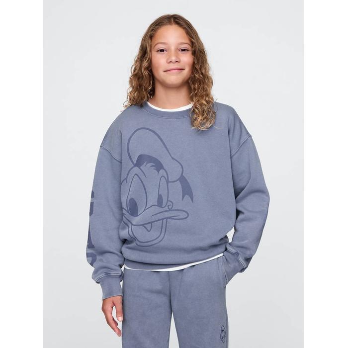Gap × Disney Gap Logo Vintage Soft Fleece Sweatshirt цвет: Голубой