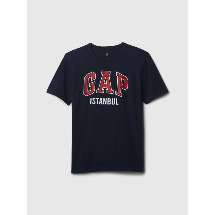 Футболка с логотипом Kids Gap цвет: Синий