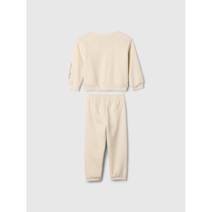 Gap Logo Susam Sokağı Grafikli 2'li Fleece Outfit Set