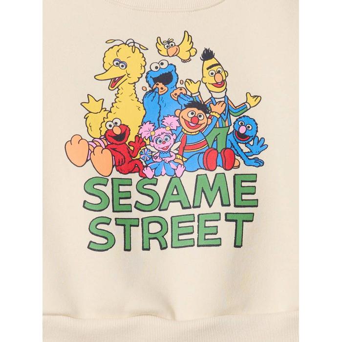 Gap Logo Susam Sokağı Grafikli 2'li Fleece Outfit Set
