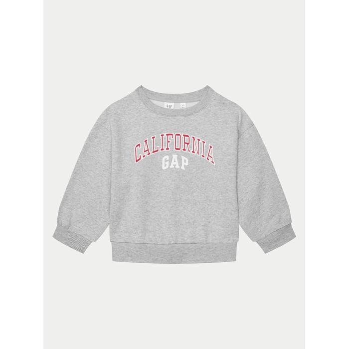 Флисовая толстовка с рисунком логотипа Gap