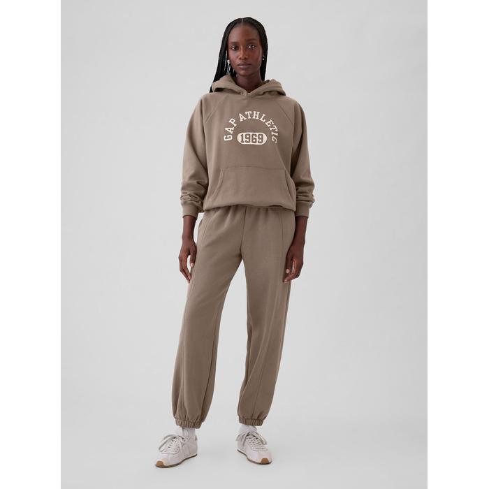 Gap Logo Vintage Soft Kapüşonlu Sweatshirt цвет: Коричневый