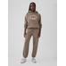 Gap Logo Vintage Soft Kapüşonlu Sweatshirt цвет: Коричневый
