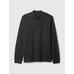 Mockneck Logo T-Shirt цвет: Чёрный