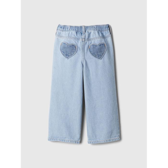 Wide Leg Jean Pantolon