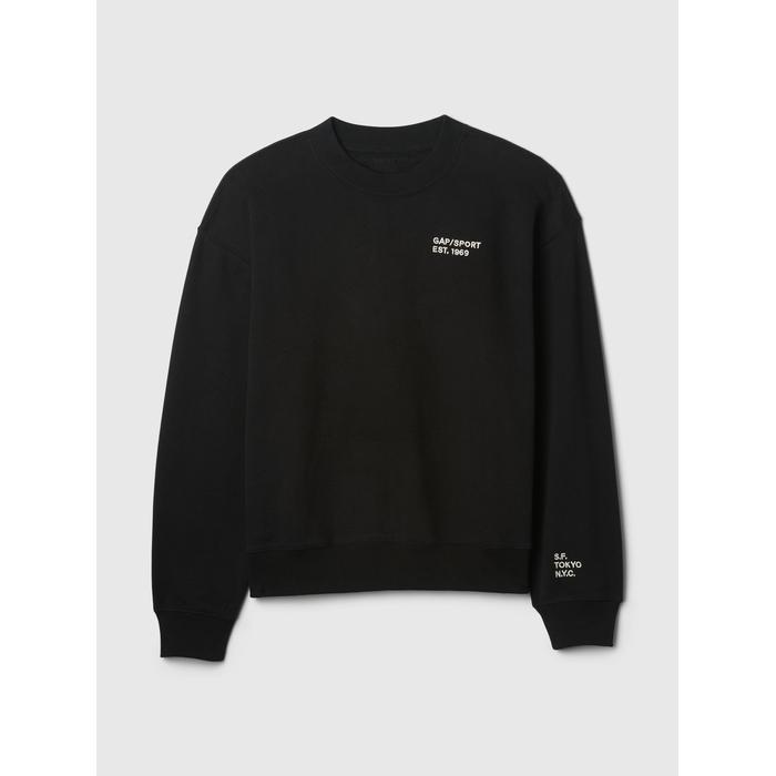 Gap Logo Vintage Soft Fleece Sweatshirt цвет: Чёрный