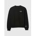 Gap Logo Vintage Soft Fleece Sweatshirt цвет: Чёрный
