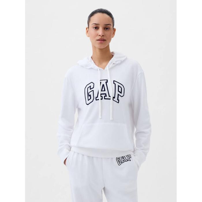 Gap Logo Havlu Kumaş Sweatshirt цвет: Белый