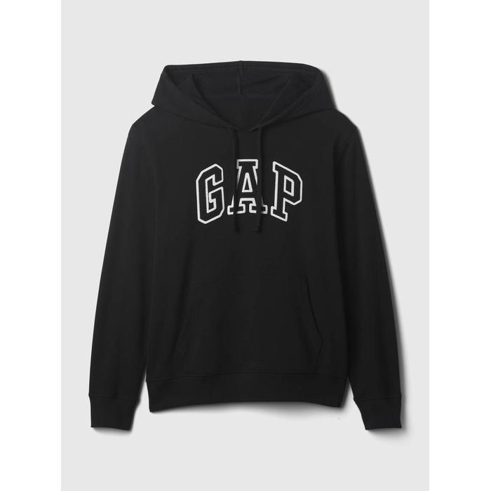 Толстовка из махровой ткани с логотипом Gap цвет: Чёрный