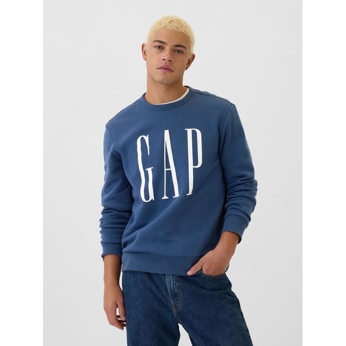 Флисовая толстовка с логотипом Gap цвет: Голубой