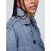 UltraSoft Crop Denim Trençkot цвет: Голубой