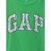 Футболка с логотипом Gap цвет: Зелёный
