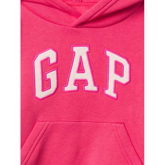 Толстовка с капюшоном с логотипом Gap цвет: Розовый
