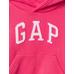 Толстовка с капюшоном с логотипом Gap цвет: Розовый