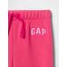 Спортивные штаны для джоггера с логотипом Gap цвет: Розовый