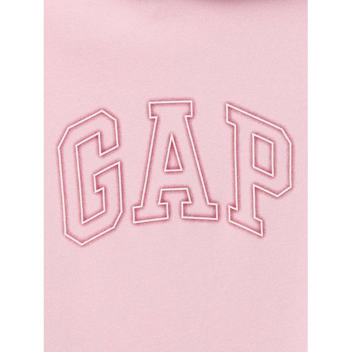 Французская махровая толстовка с логотипом Gap цвет: Розовый