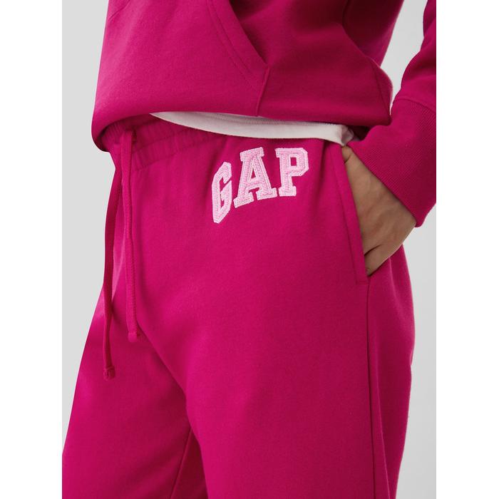 Спортивный костюм джоггера из флиса с логотипом Gap цвет: Розовый