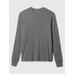 Waffle-Knit Crewneck T-Shirt