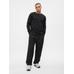 Waffle-Knit Crewneck T-Shirt цвет: Чёрный