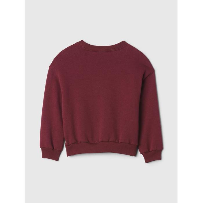 Relaxed Флисовая толстовка с логотипом Gap цвет: Красный