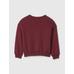 Relaxed Флисовая толстовка с логотипом Gap цвет: Красный