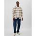 Standard Fit Flannel Desenli Gömlek цвет: Белый