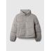 Relaxed Crop Puffer Şişme Mont