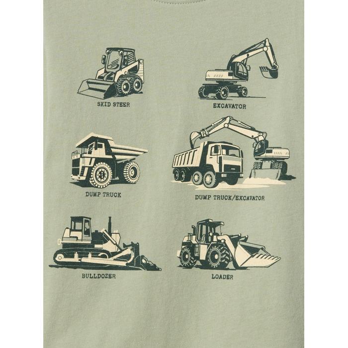 Gap Logo Grafikli T-Shirt цвет: Зелёный