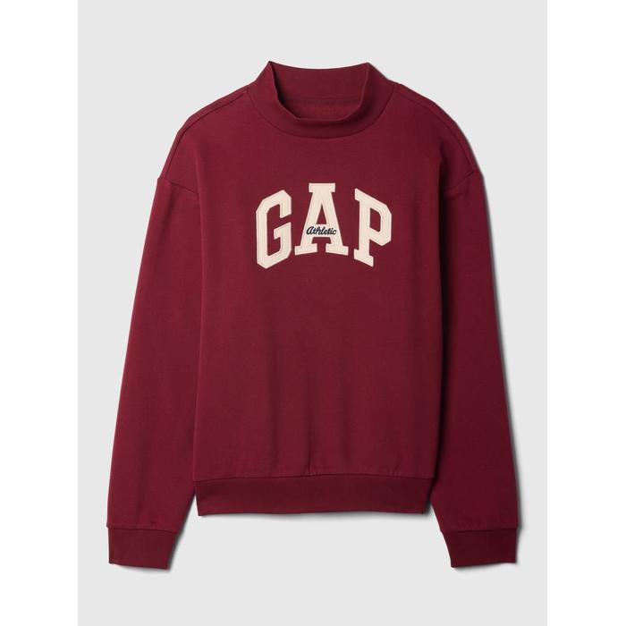 Винтажная толстовка из мягкого флиса с логотипом Gap цвет: Красный