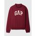 Винтажная толстовка из мягкого флиса с логотипом Gap цвет: Красный