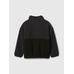 Brannan Bear İşlemeli Sherpa Yarım Fermuarlı Sweatshirt цвет: Чёрный