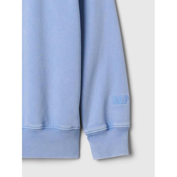 Винтажная флисовая толстовка с логотипом Soft Gap