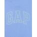 Французская махровая толстовка с логотипом Gap цвет: Голубой