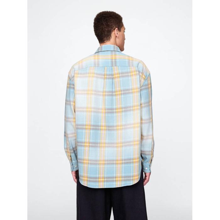 Sunwashed Twill Oversize Gömlek цвет: Голубой