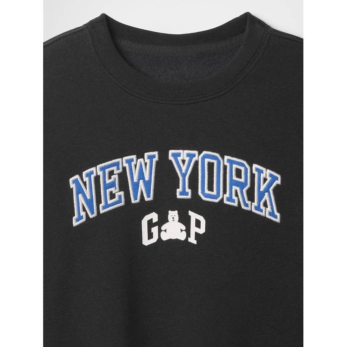 Толстовка из флиса с логотипом Gap в Нью-Йорке цвет: Чёрный