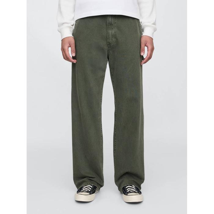UltraSoft Baggy Carpenter Jean Pantolon цвет: Хаки