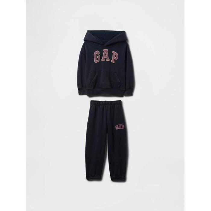 Vintage Soft Gap Logo Fleece Sweatshirt Outfit Set цвет: Синий