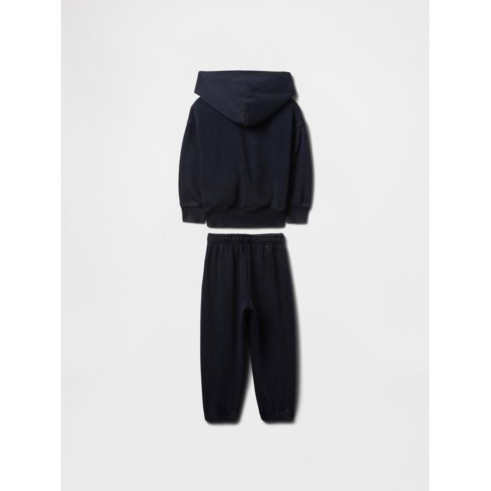 Vintage Soft Gap Logo Fleece Sweatshirt Outfit Set цвет: Синий
