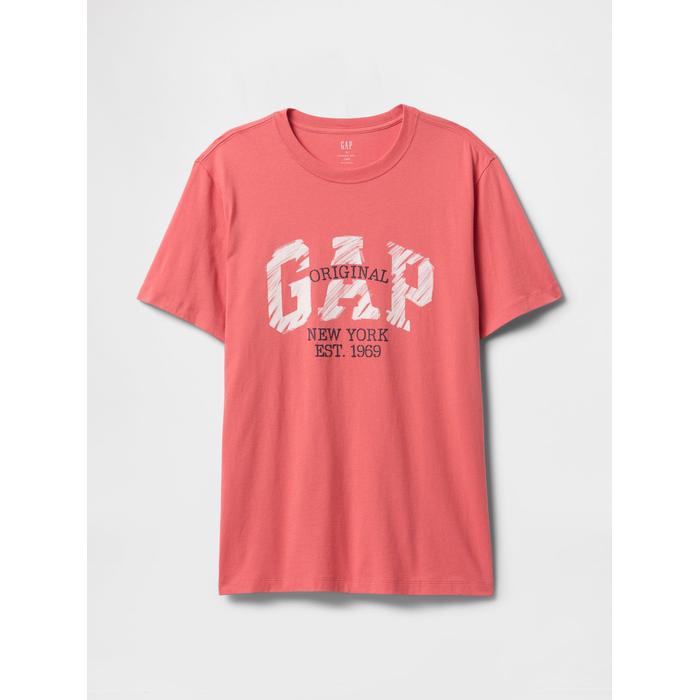Повседневная футболка с графическим логотипом Soft Gap цвет: Розовый