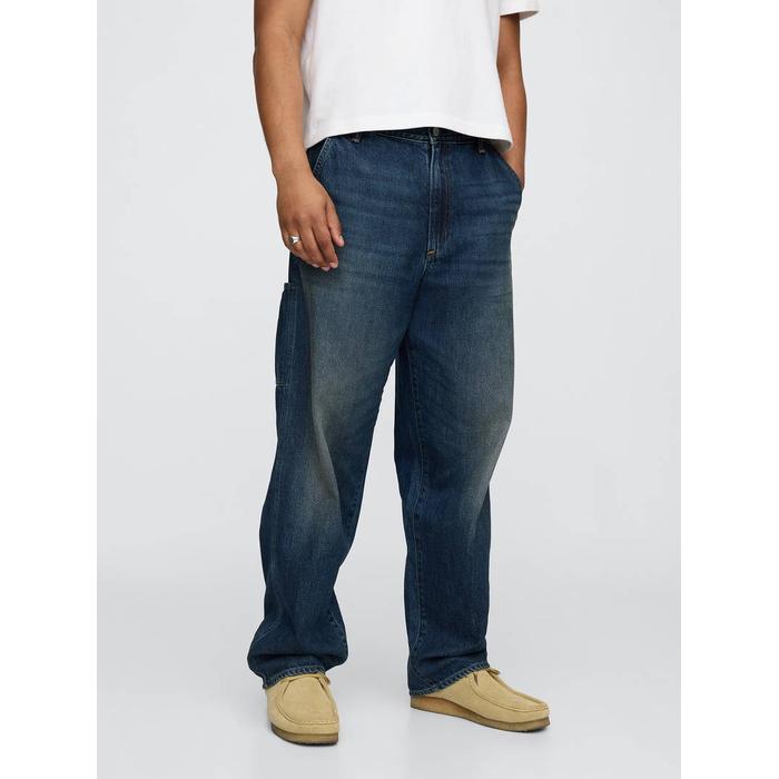 UltraSoft Baggy Carpenter Jean Pantolon цвет: Синий