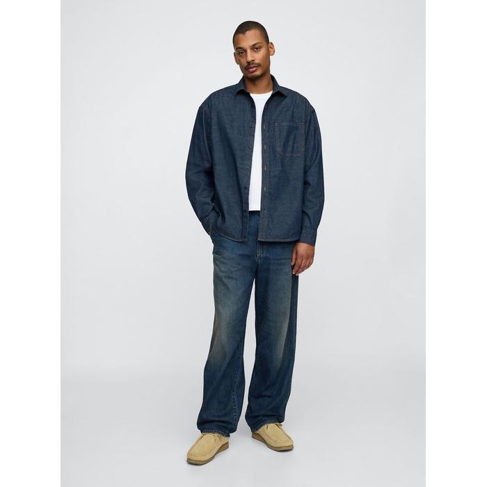 UltraSoft Baggy Carpenter Jean Pantolon цвет: Синий