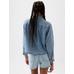 Crop Denim Gömlek цвет: Голубой