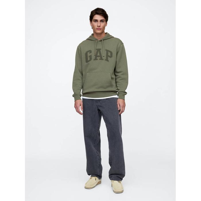 Relaxed Gap logo kapüşonlu üst цвет: Хаки