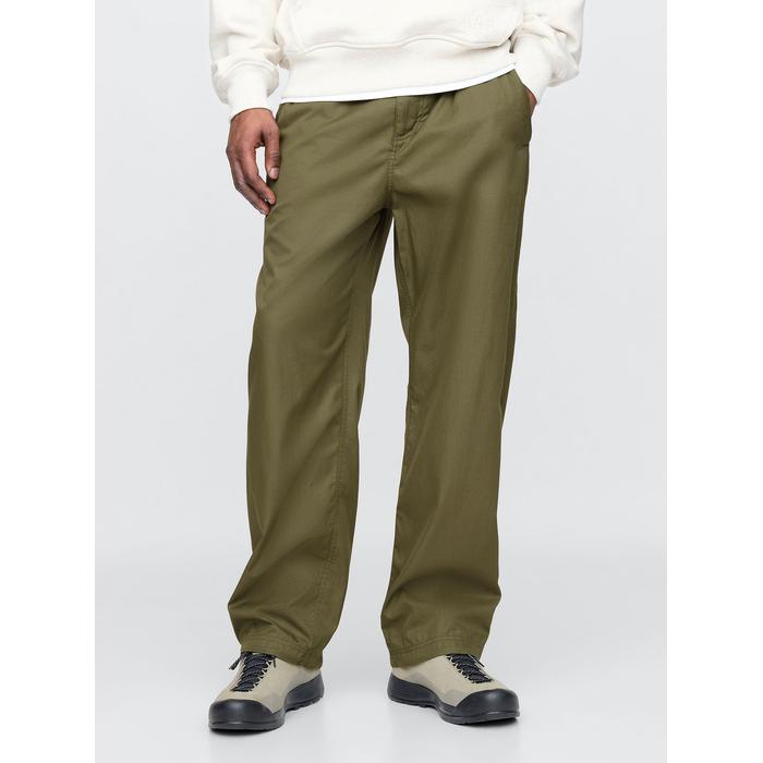 Twill Paraşüt Baggy Pantolon цвет: Зелёный