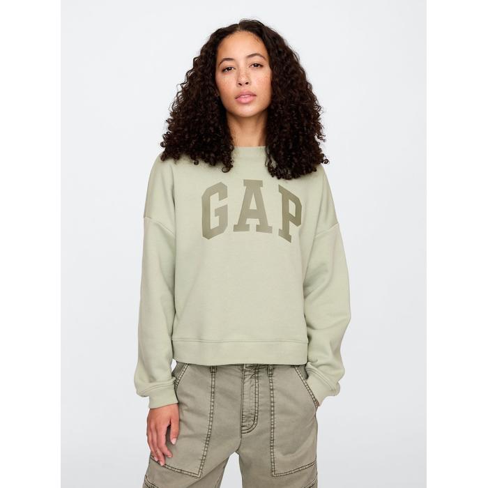 Флисовая толстовка с логотипом Gap цвет: Зелёный