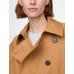 Asimetrik Twill Trençkot цвет: Коричневый