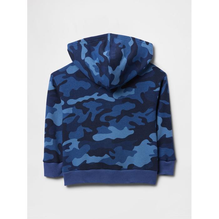 Relaxed Толстовка на молнии с логотипом Gap цвет: Голубой