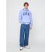 Vintage Soft Oversize Gap Logo Sweatshirt цвет: Голубой