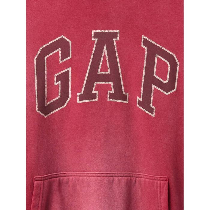 Vintage Soft Oversize Gap Logo Sweatshirt цвет: Красный