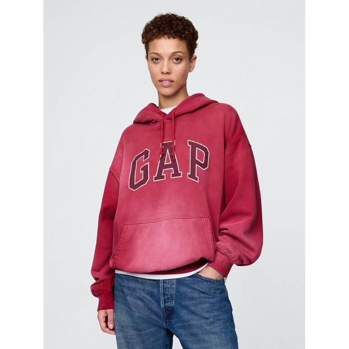 Vintage Soft Oversize Gap Logo Sweatshirt цвет: Красный